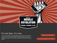 Tablet Screenshot of mobilerevolutionnow.com
